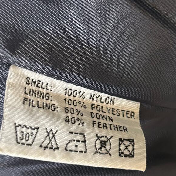 Exquis‎ World Dressage Masters Down Vest Size XL Navy Puffer Equestrian Western - Picture 5 of 8